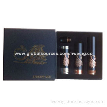 Hongwei 2014 New Arrival Best Selling Stingray Electronic Cigarettes 18650/26650 Mod, CE, RoHS Marks